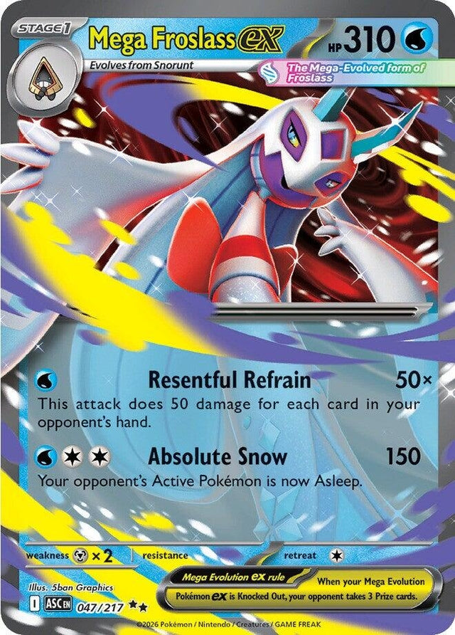 Image for Mega Froslass ex (047/217) (Holofoil) (ME: Ascended Heroes) - Pokemon