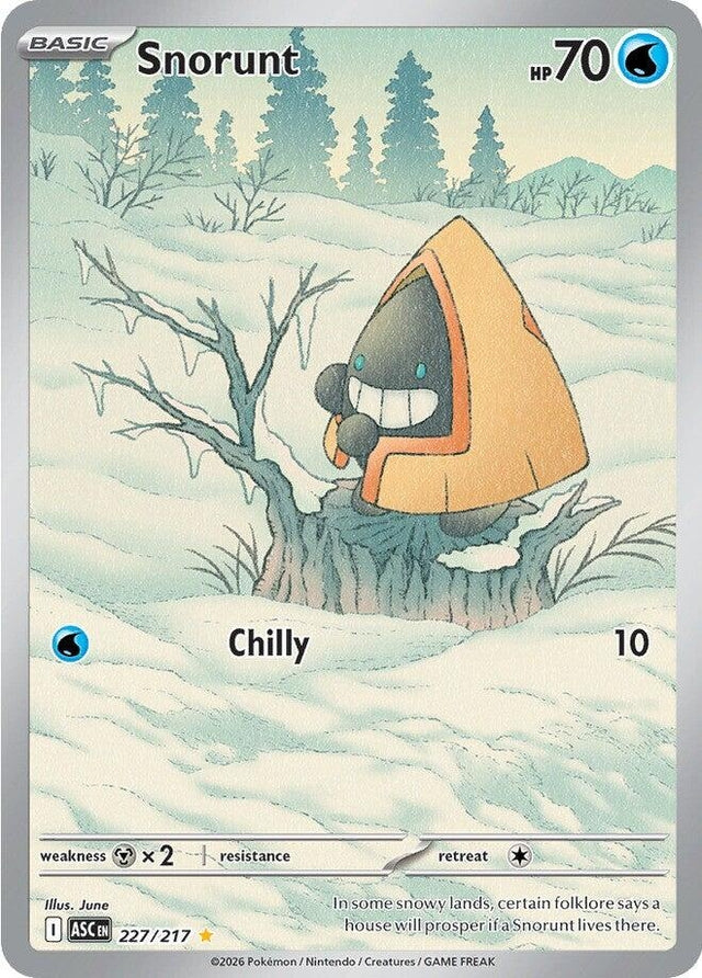 Image for Snorunt (227/217) (Holofoil) (ME: Ascended Heroes) - Pokemon