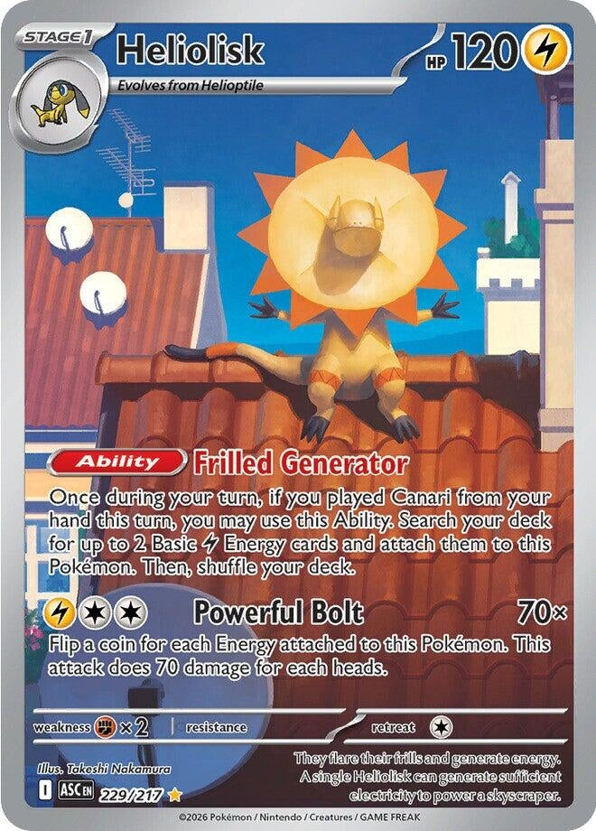 Heliolisk (229/217) (Holofoil) (ME: Ascended Heroes)