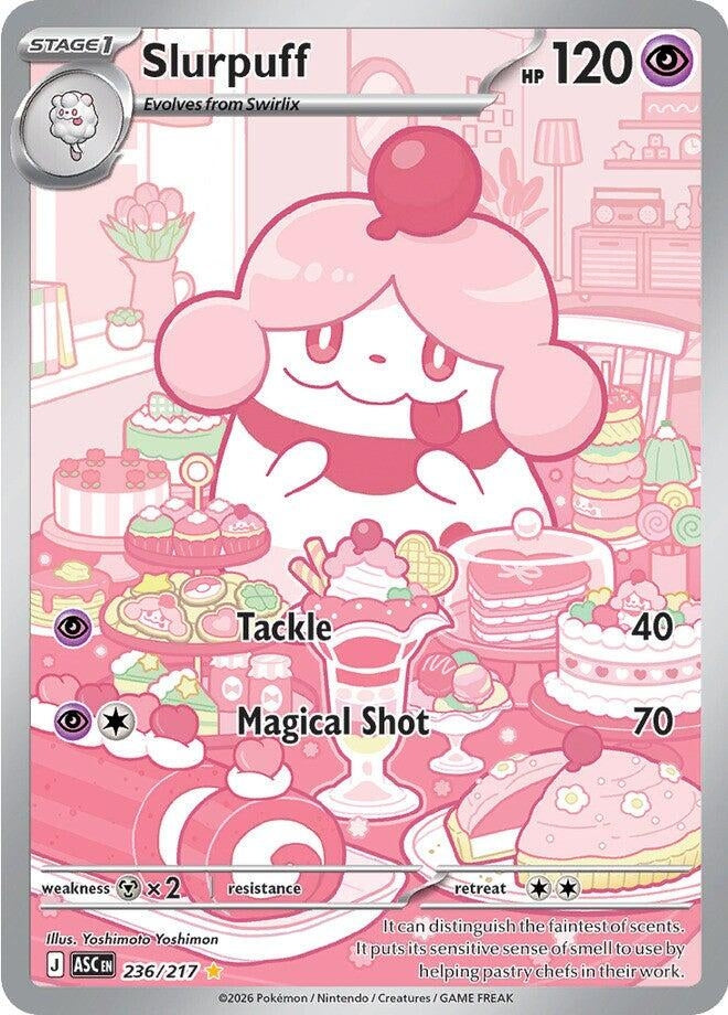 Image for Slurpuff (236/217) (Holofoil) (ME: Ascended Heroes) - Pokemon