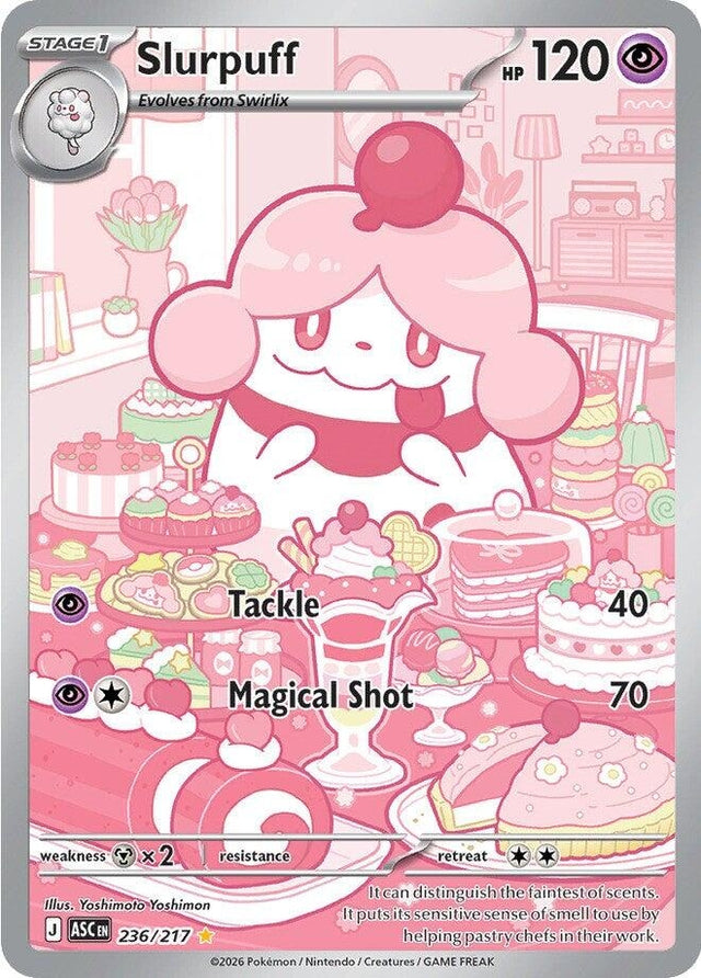 Image for Slurpuff (236/217) (Holofoil) (ME: Ascended Heroes) - Pokemon