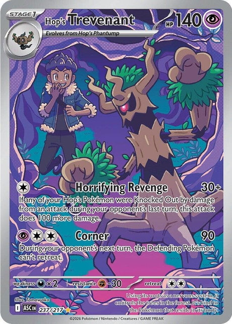 Image for Hop's Trevenant (237/217) (Holofoil) (ME: Ascended Heroes) - Pokemon