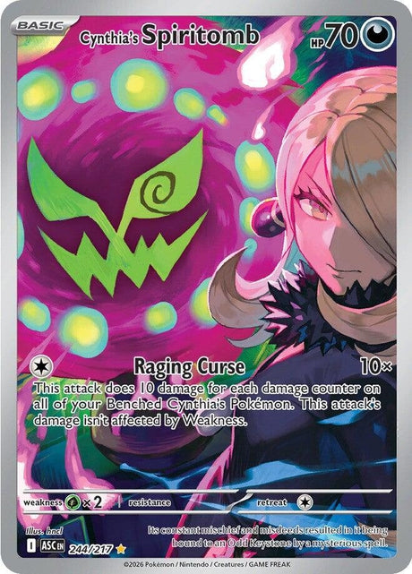 Image for Cynthia's Spiritomb (244/217) (Holofoil) (ME: Ascended Heroes) - Pokemon