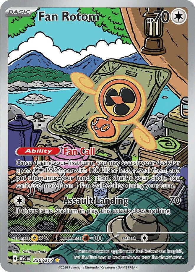 Fan Rotom (250/217) (Holofoil) (ME: Ascended Heroes)