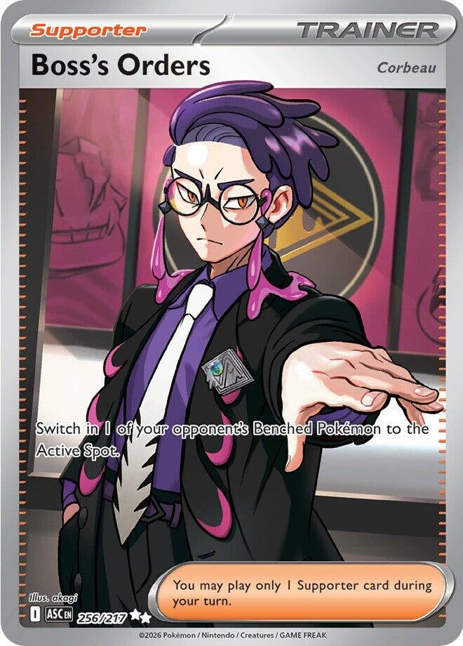 Boss's Orders [Corbeau] (256/217) (Holofoil) (ME: Ascended Heroes)