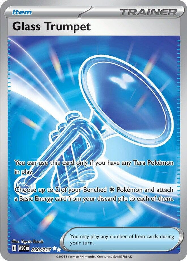 Image for Glass Trumpet (260/217) (Holofoil) (ME: Ascended Heroes) - Pokemon
