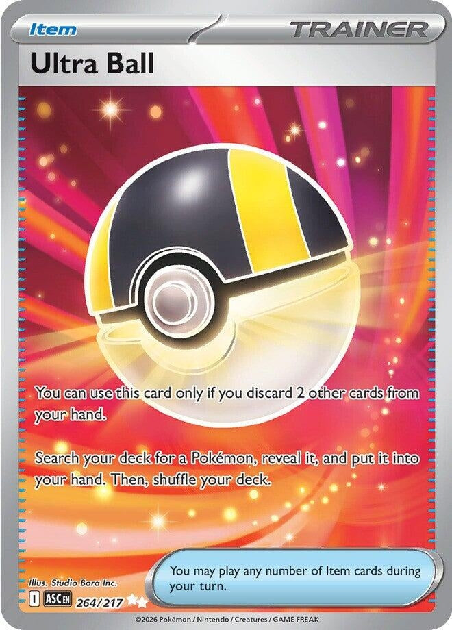 Image for Ultra Ball (264/217) (Holofoil) (ME: Ascended Heroes) - Pokemon