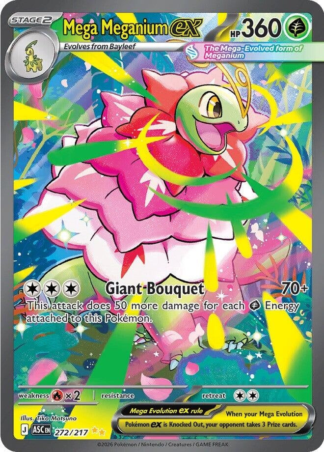 Image for Mega Meganium ex (272/217) (Holofoil) (ME: Ascended Heroes) - Pokemon
