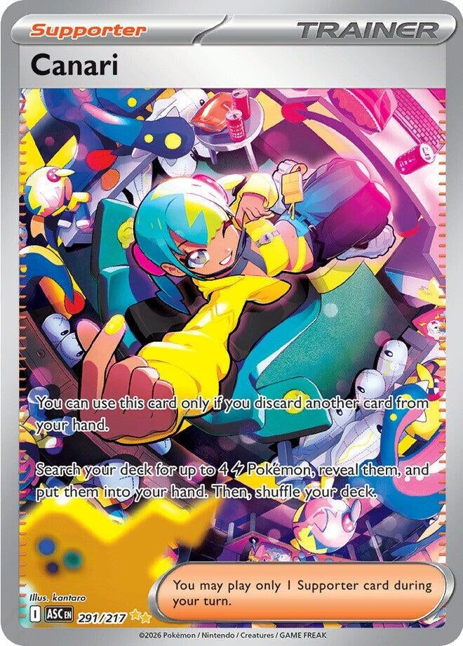 Canari (291/217) (Holofoil) (ME: Ascended Heroes)