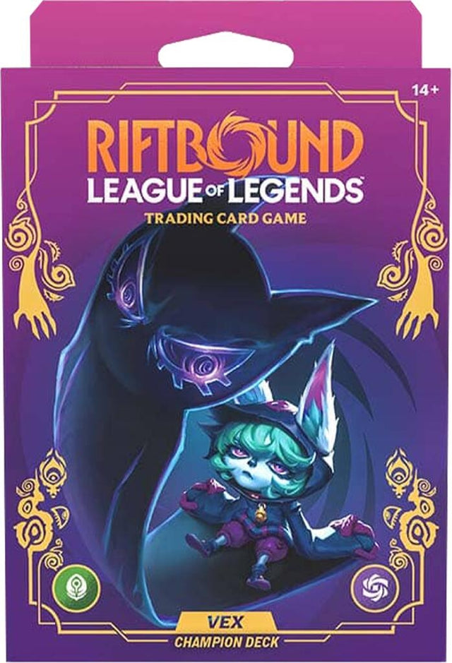 Image for Unleashed - Champion Deck (Vex) - Riftbound: League of Legends Trading Card Game