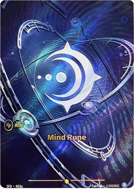 Image for Mind Rune (Alternate Art) (R03a) (Foil) (Spiritforged) - Riftbound: League of Legends Trading Card Game