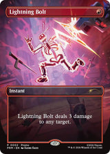 Image for Lightning Bolt (Borderless) (2) (Foil) (Unique and Miscellaneous Promos) (UMP) - Magic: The Gathering