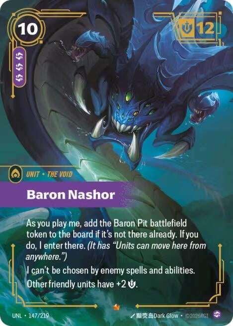 Baron Nashor (147/219) (Foil) (Unleashed)