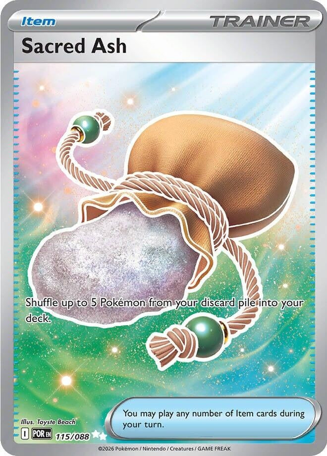 Sacred Ash (115/088) (Holofoil) (ME03: Perfect Order)