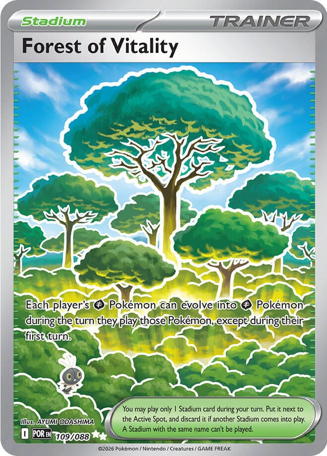 Forest of Vitality (109/088) (Holofoil) (ME03: Perfect Order)