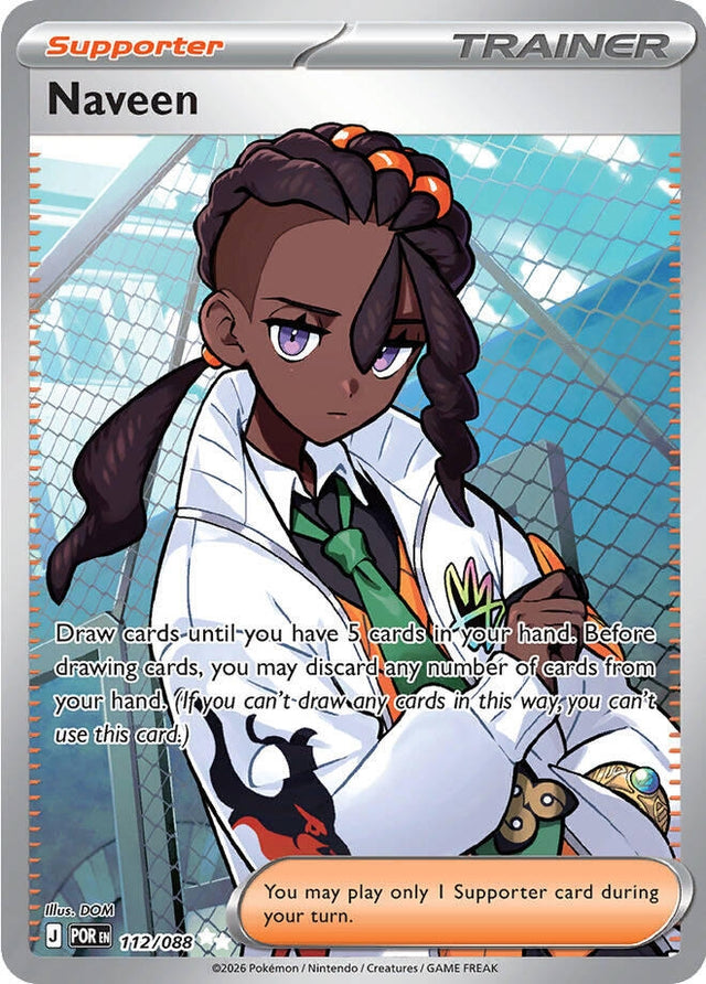 Naveen (112/088) (Holofoil) (ME03: Perfect Order)