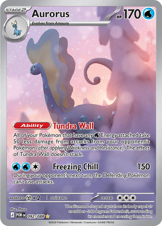 Aurorus (092/088) (Holofoil) (ME03: Perfect Order)