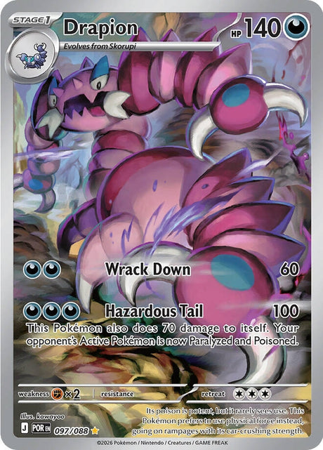 Drapion (097/088) (Holofoil) (ME03: Perfect Order)