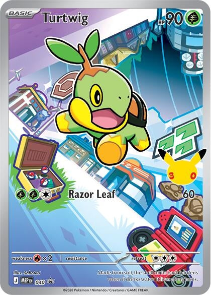 Turtwig - 040 (040) (Holofoil) (ME: Mega Evolution Promo)
