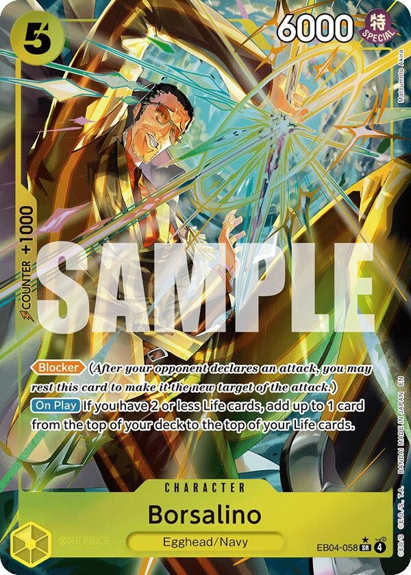 Image for Borsalino (Alternate Art) (EB04-058) (Foil) (Adventure on Kami's Island) - One Piece Card Game
