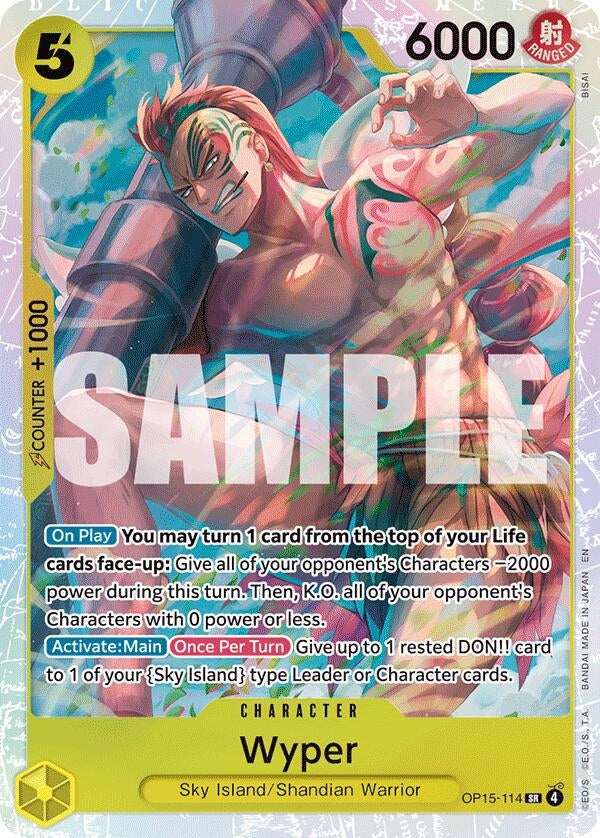 Image for Wyper (OP15-114) (Foil) (Adventure on Kami's Island) - One Piece Card Game