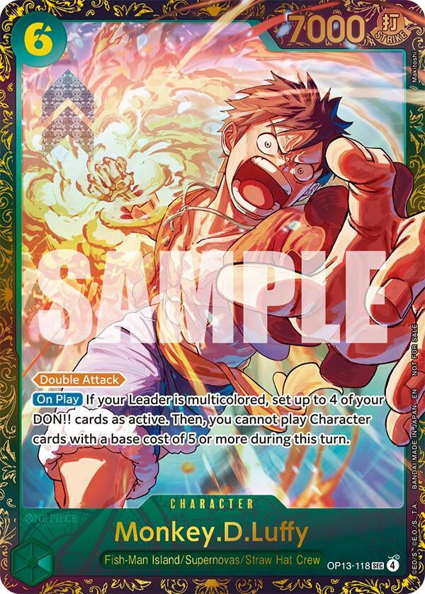 Image for Monkey.D.Luffy (Treasure Cup March 2026) (OP13-118) (Foil) (One Piece Promotion Cards) (OP-PR) - One Piece Card Game