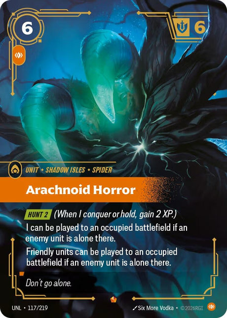 Arachnoid Horror (117/219) (Foil) (Unleashed)