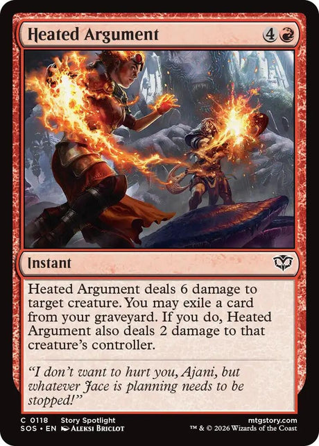 Image for Heated Argument (118) (Secrets of Strixhaven) - Magic: The Gathering