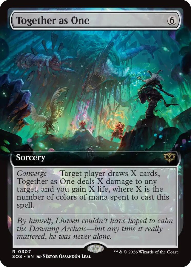 Image for Together as One (Extended Art) (307) (Secrets of Strixhaven) - Magic: The Gathering