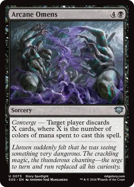 Image for Arcane Omens (73) (Foil) (Secrets of Strixhaven) - Magic: The Gathering