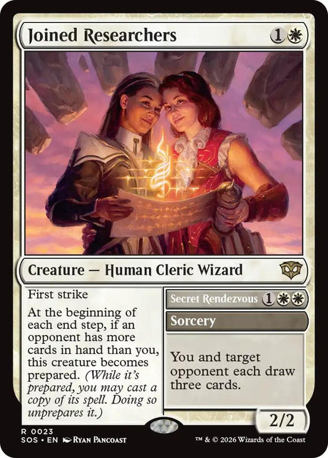 Image for Joined Researchers (23) (Foil) (Secrets of Strixhaven) - Magic: The Gathering