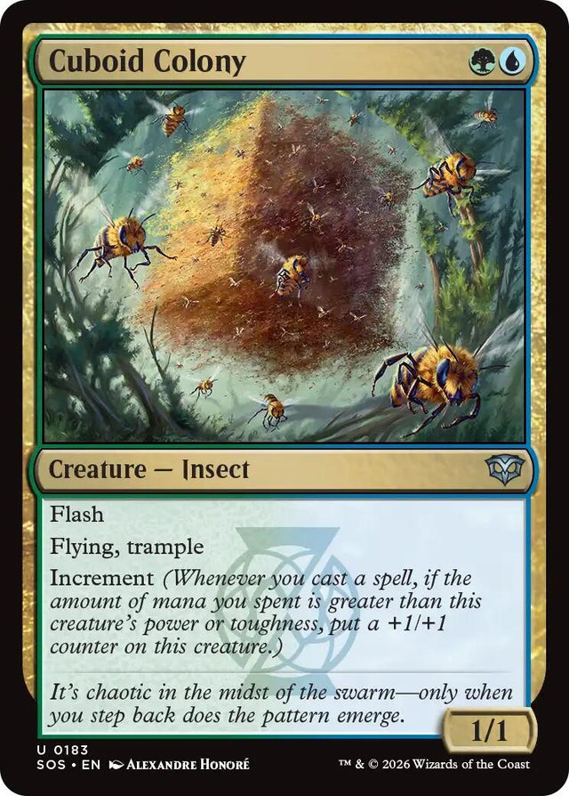 Image for Cuboid Colony (183) (Foil) (Secrets of Strixhaven) - Magic: The Gathering