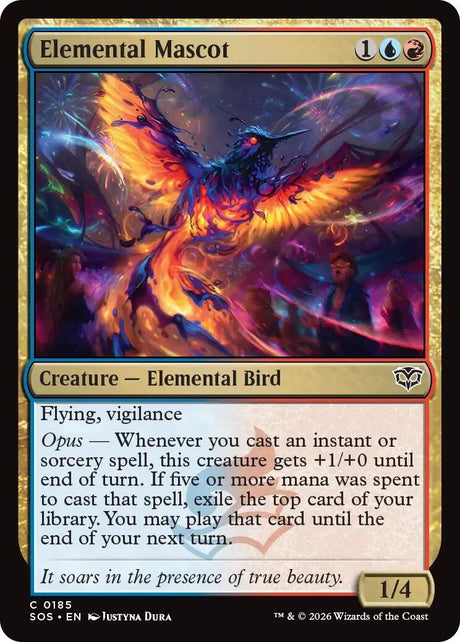 Image for Elemental Mascot (185) (Secrets of Strixhaven) - Magic: The Gathering