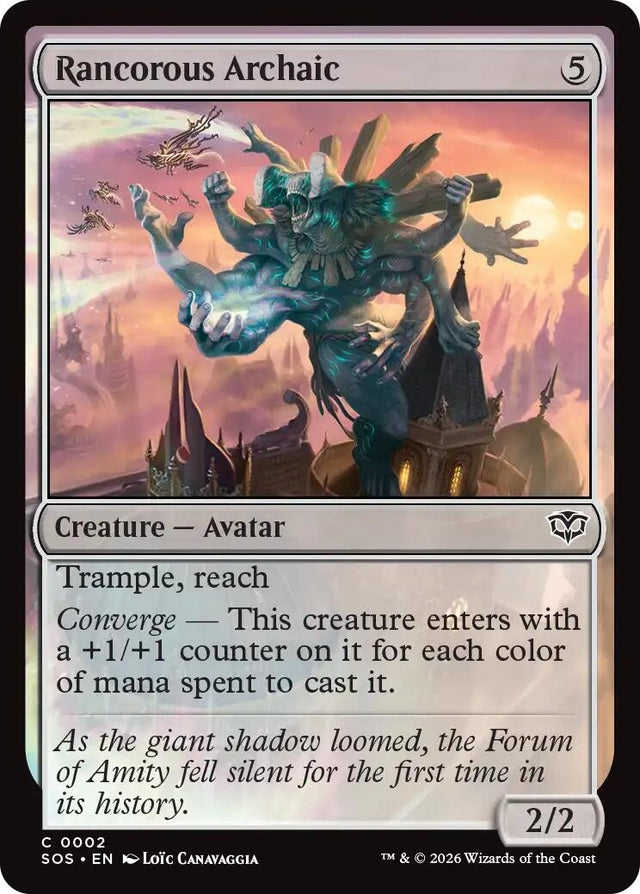 Image for Rancorous Archaic (2) (Secrets of Strixhaven) - Magic: The Gathering