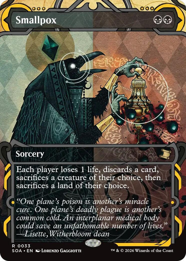Image for Smallpox (33) (Foil) (Secrets of Strixhaven: Mystical Archive) - Magic: The Gathering