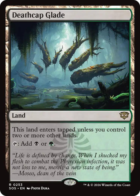 Image for Deathcap Glade (253) (Foil) (Secrets of Strixhaven) - Magic: The Gathering