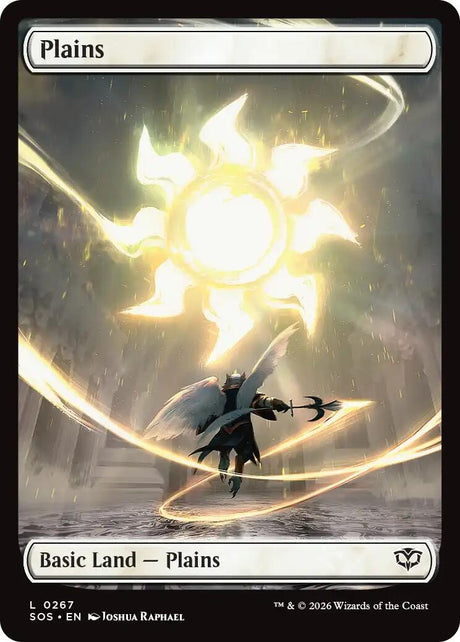 Image for Plains (0267) (267) (Foil) (Secrets of Strixhaven) - Magic: The Gathering