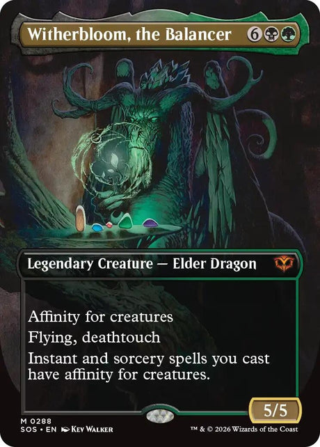 Image for Witherbloom, the Balancer (Borderless) (288) (Secrets of Strixhaven) - Magic: The Gathering