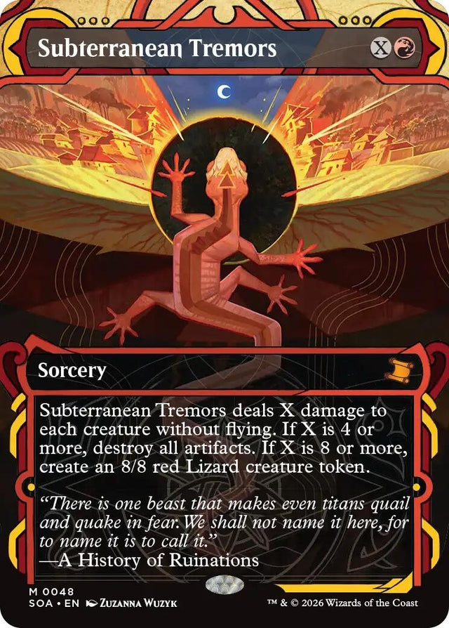 Image for Subterranean Tremors (48) (Foil) (Secrets of Strixhaven: Mystical Archive) - Magic: The Gathering