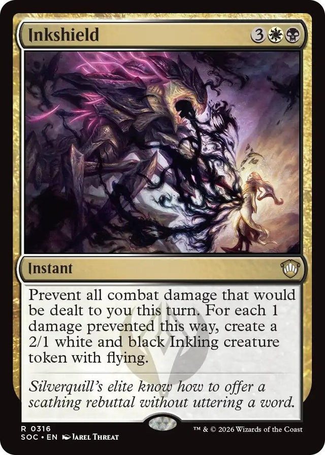 Image for Inkshield (316) (Commander: Secrets of Strixhaven) - Magic: The Gathering