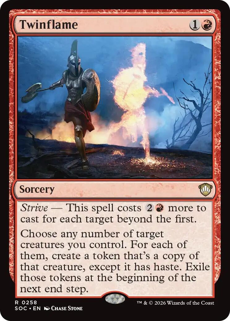 Image for Twinflame (258) (Commander: Secrets of Strixhaven) - Magic: The Gathering