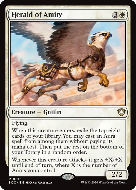 Image for Herald of Amity (15) (Commander: Secrets of Strixhaven) - Magic: The Gathering