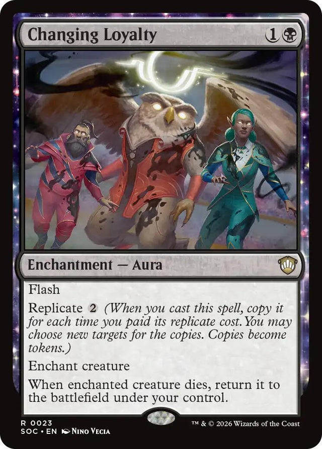 Image for Changing Loyalty (23) (Commander: Secrets of Strixhaven) - Magic: The Gathering
