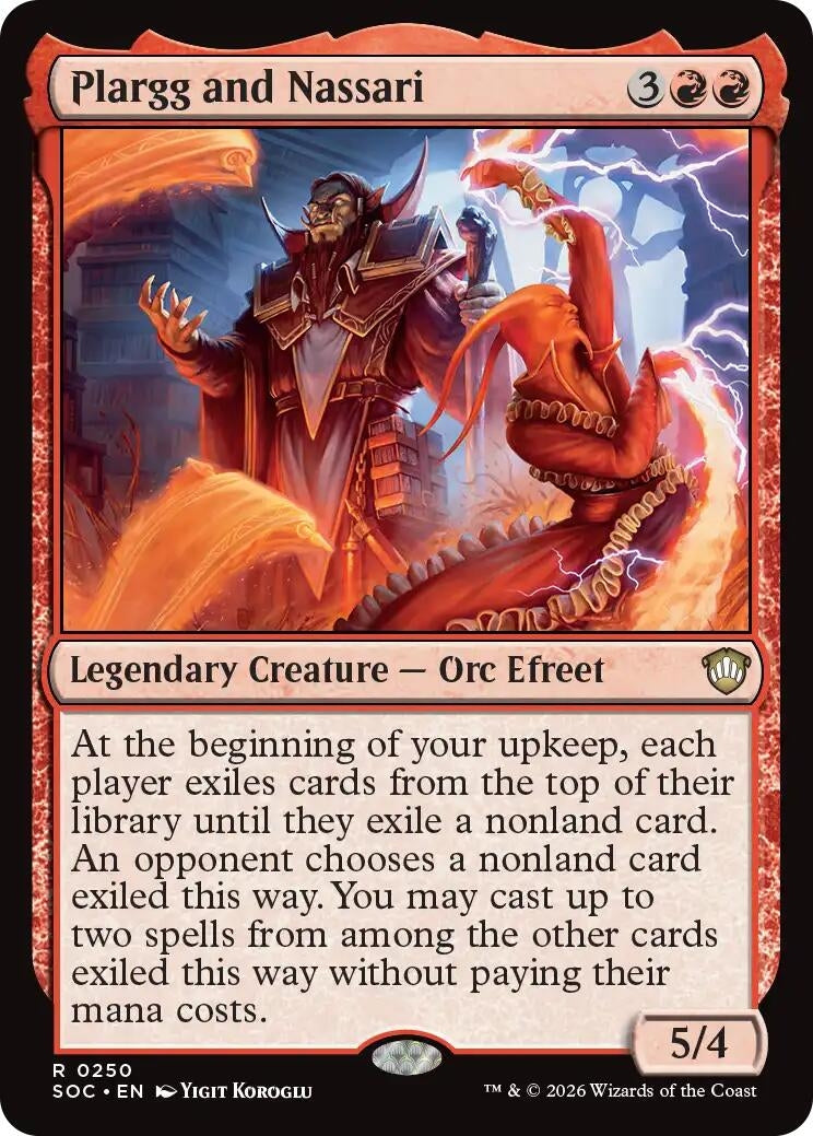 Image for Plargg and Nassari (250) (Commander: Secrets of Strixhaven) - Magic: The Gathering