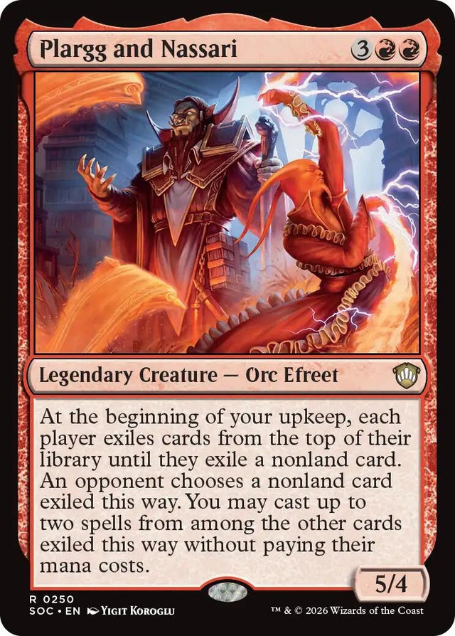 Image for Plargg and Nassari (250) (Commander: Secrets of Strixhaven) - Magic: The Gathering