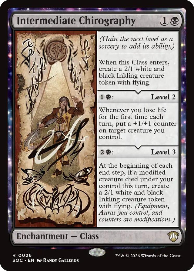 Image for Intermediate Chirography (26) (Commander: Secrets of Strixhaven) - Magic: The Gathering