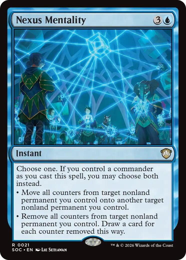 Image for Nexus Mentality (21) (Commander: Secrets of Strixhaven) - Magic: The Gathering