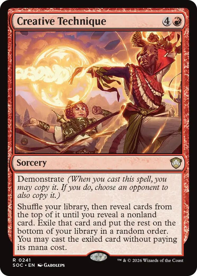 Image for Creative Technique (241) (Commander: Secrets of Strixhaven) - Magic: The Gathering
