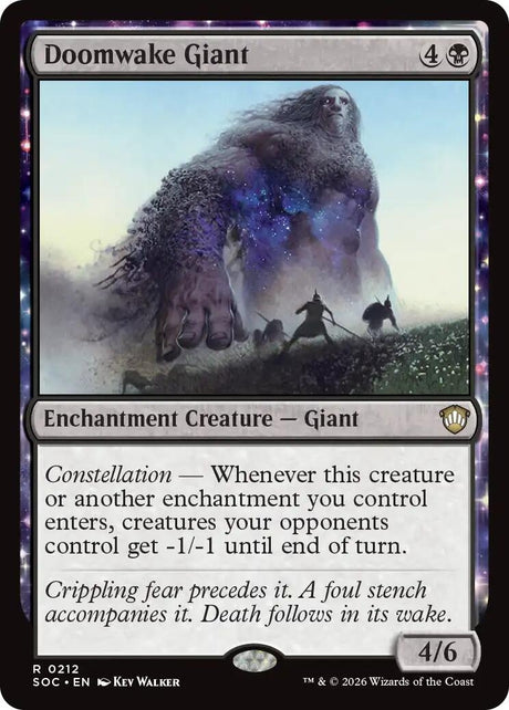 Image for Doomwake Giant (212) (Commander: Secrets of Strixhaven) - Magic: The Gathering