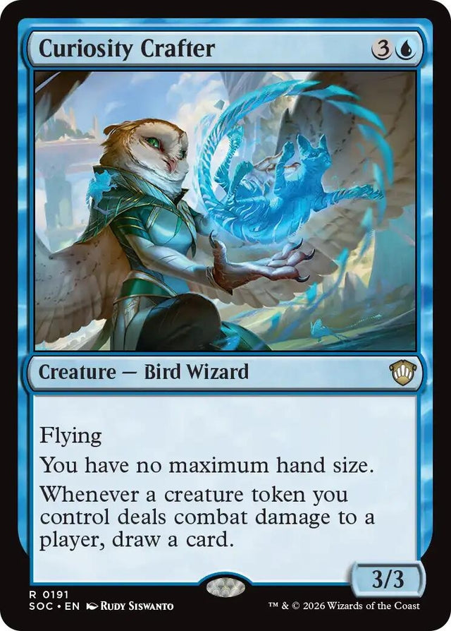 Image for Curiosity Crafter (191) (Commander: Secrets of Strixhaven) - Magic: The Gathering